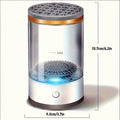 3-in-1 Electric Makeup Brush Cleaner Dryer Automatic Spinning Brush Cleaner Machine with Storage Rack Deep Clean Makeup Brushes