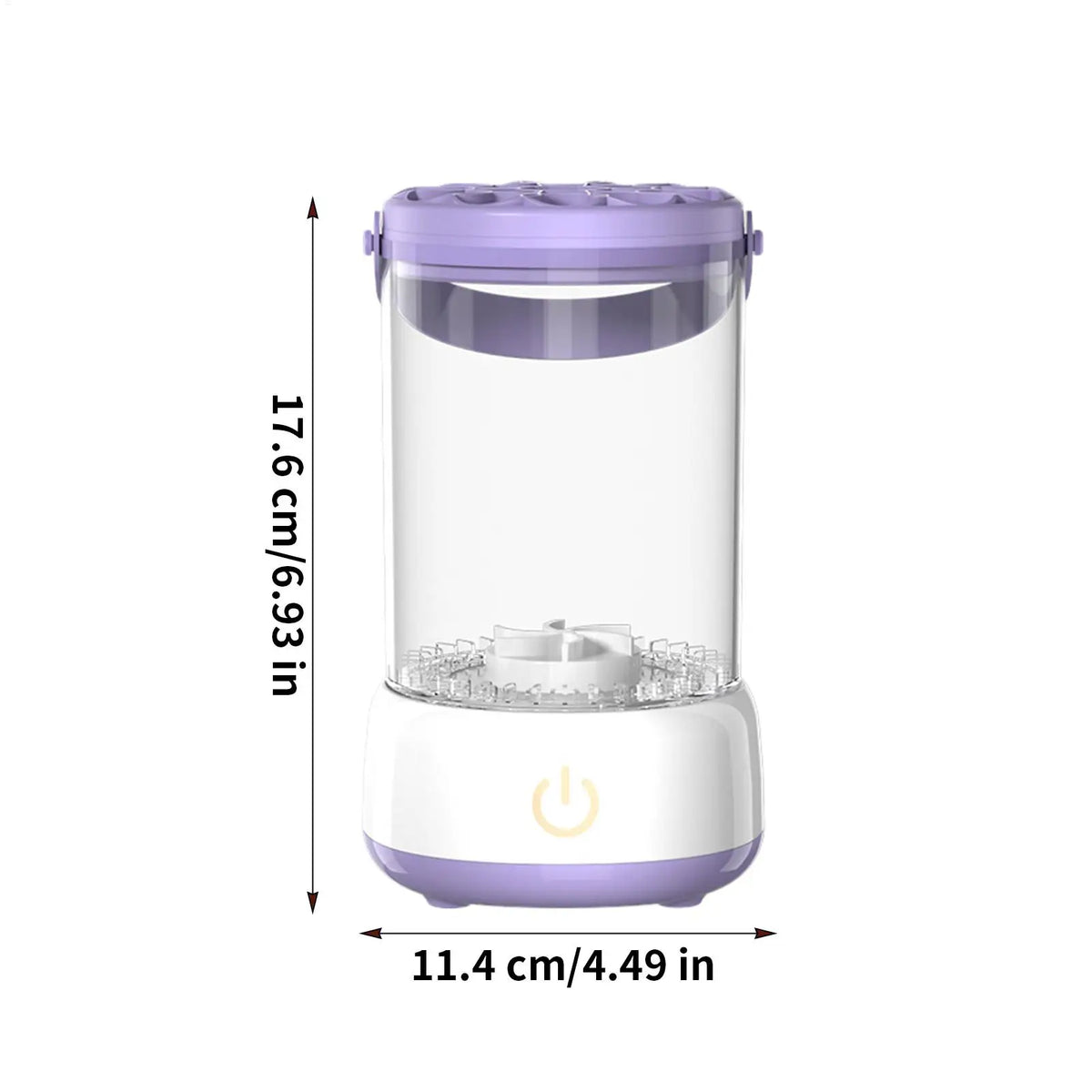 Professional Makeup Brush Cleaner Makeup Tool Washer Portable Automatic Cosmetic Brushes Cleaner Machine for Home Vanity Travel