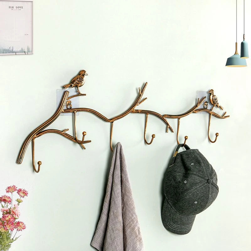 Creative Wall Hanging Clothes Hanger Upon Entering The Doorcoat Rack No Punching Holes At The Entrance Wall Clothes Hook