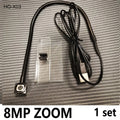 Middle Screen Adjustable Webcam 4K 8MP 5MP UHD Auto Focus Low LUX Mini USB Cam Flipped Sucker 15x15mm Miniature USB Camera Audio