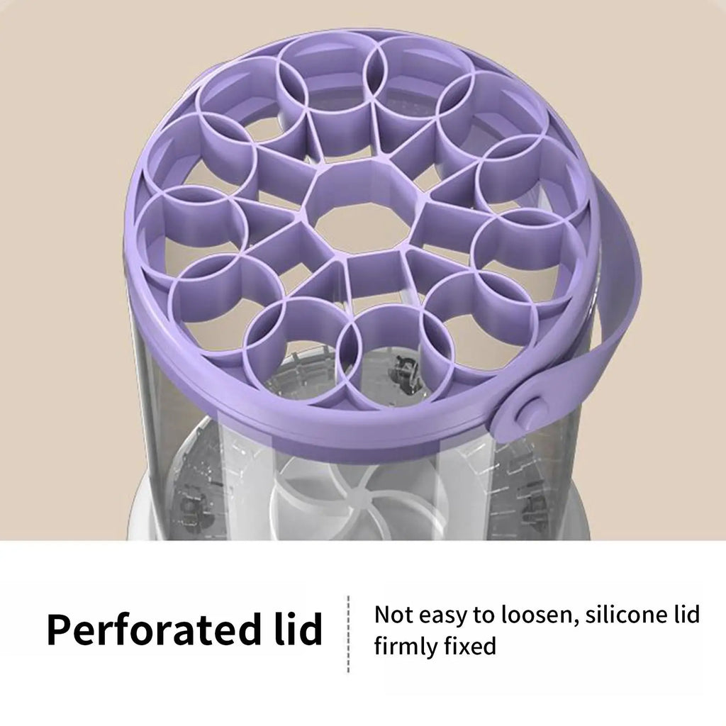 Professional Makeup Brush Cleaner Makeup Tool Washer Portable Automatic Cosmetic Brushes Cleaner Machine for Home Vanity Travel