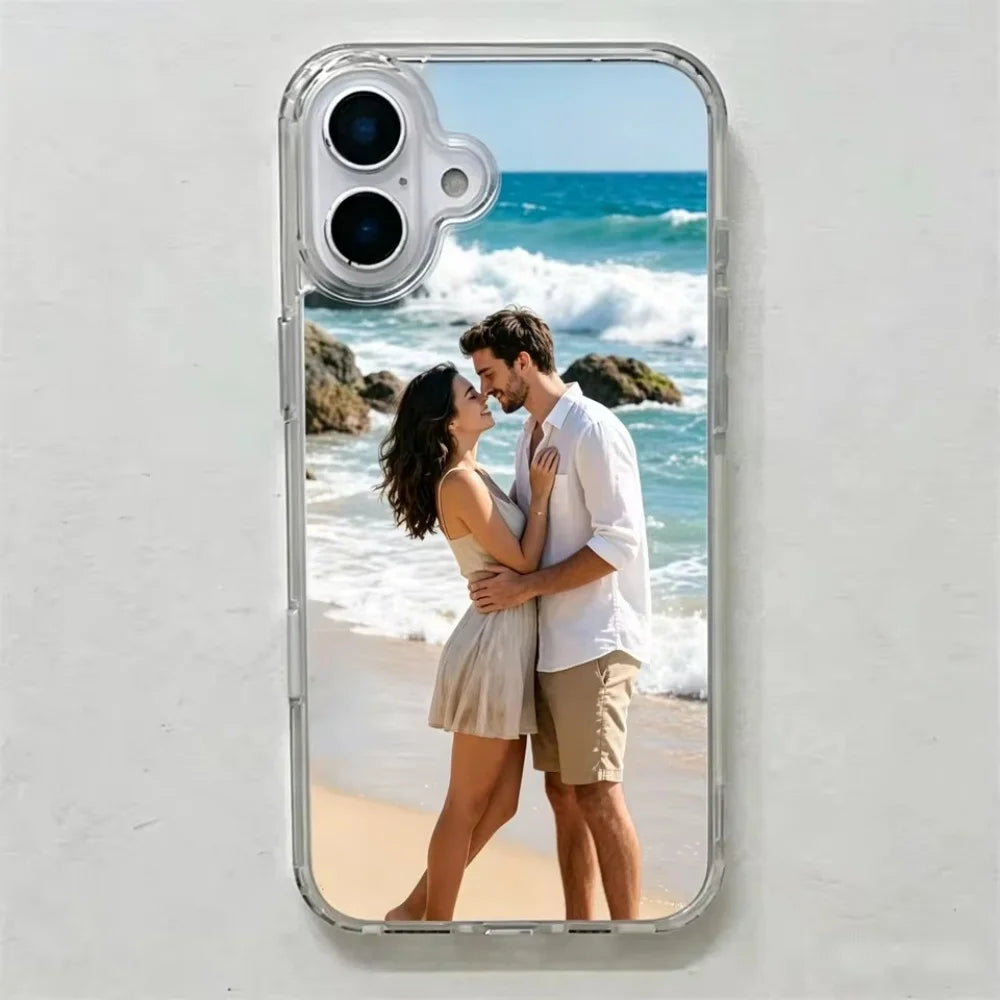 Customized Your Photo Phone Case For iPhone 18 17 Air 16 15 14  Plus 13 12 Mini 11 Pro Xs Max 17e 16e X MagSafe Shockproof Cover